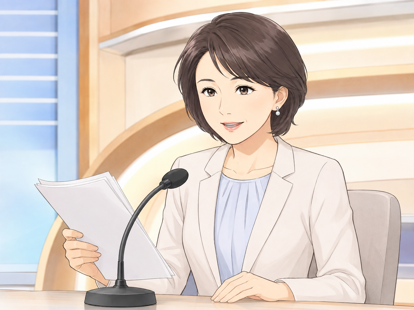 アナウンサー1